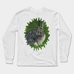 Wild Cottontail Bunny Long Sleeve T-Shirt